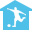 日室内足logo